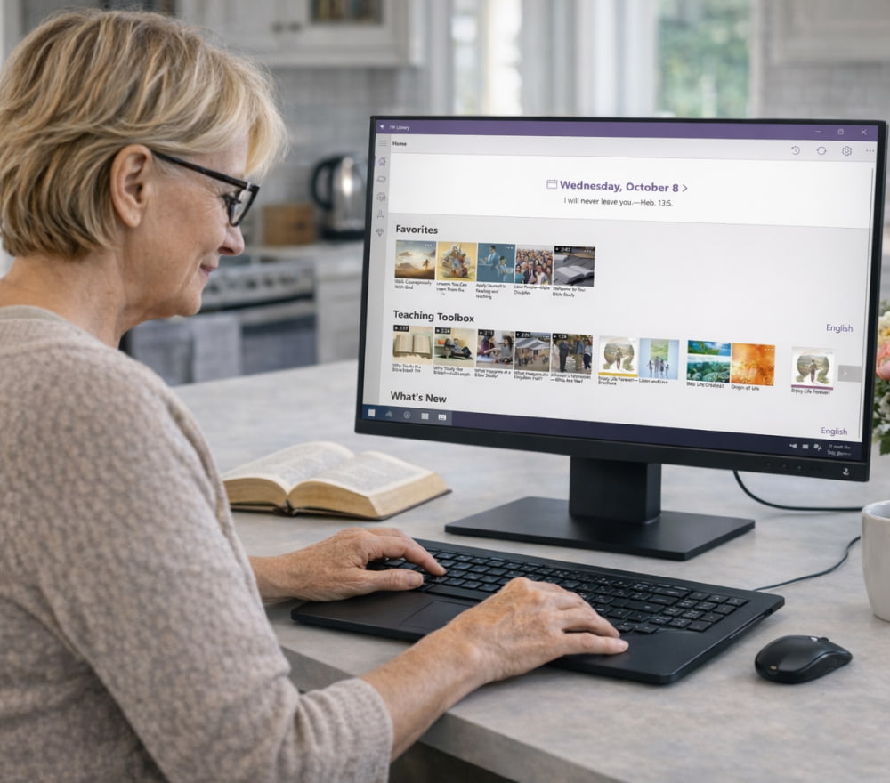 JW Library on PC: Turning Your Desktop into a Calm Study Space